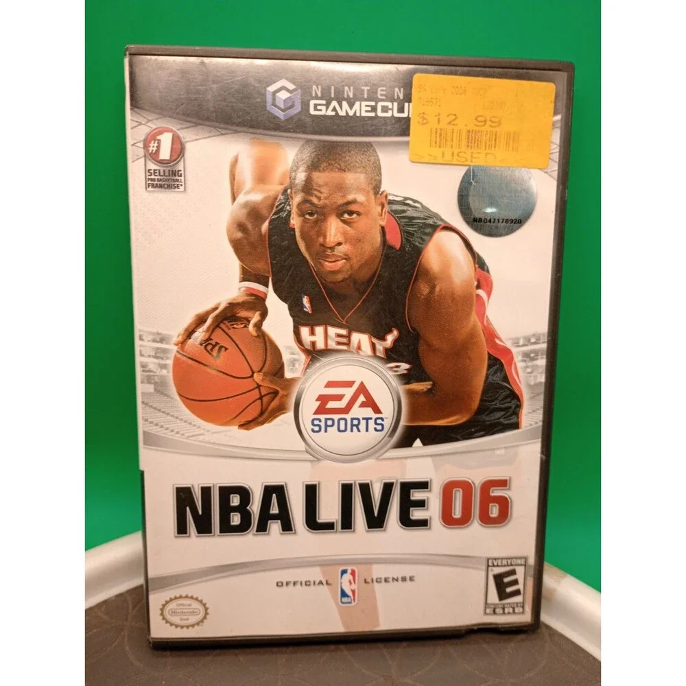 NBA Live 06, Nintendo Gamecube, Complete in Box w/ Manual, Tested